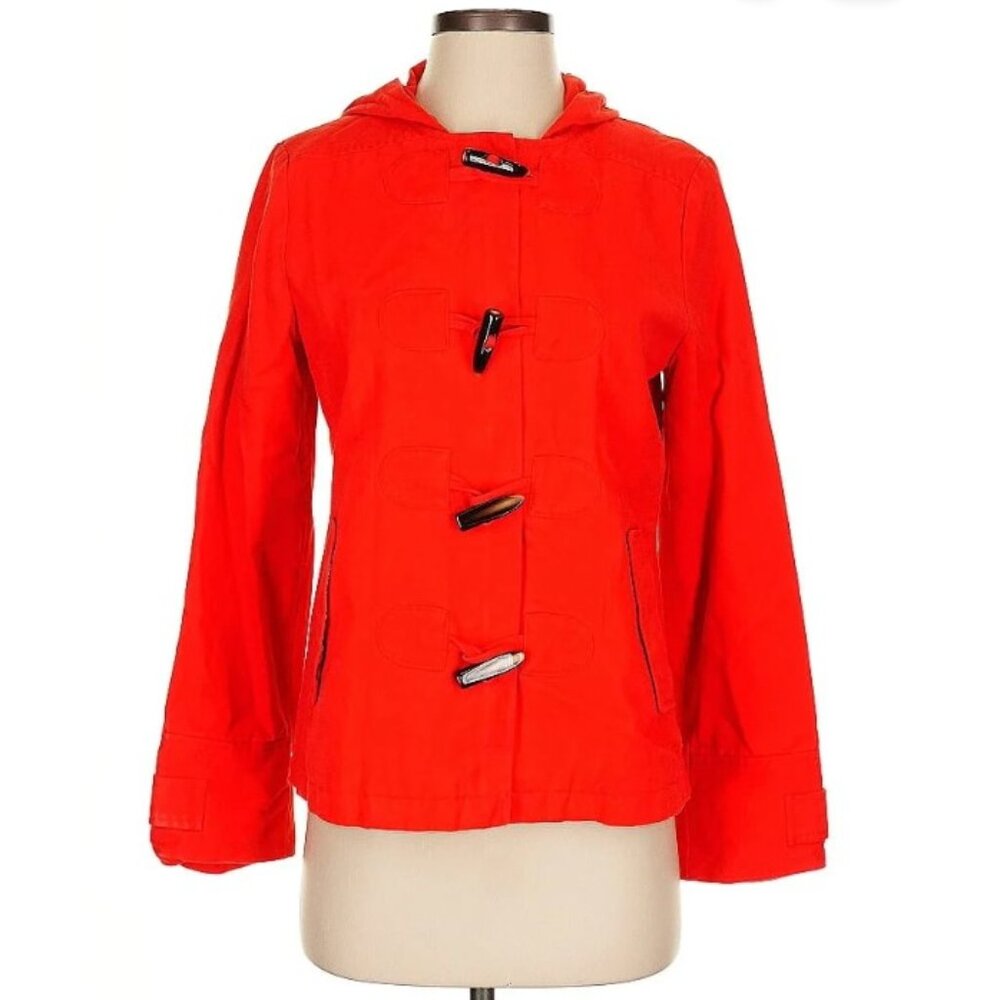 Banana Republic Factory Orange Canvas Jacket